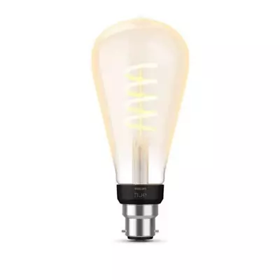 $38.95 • Buy Philips Hue White Ambiance B22 ST72 Vintage Filament Smart Bulb 550 Lumen 2800K