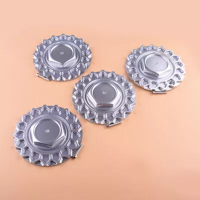 Set Silver Wheel Rim Center Cap Hub Fit For STR 606 BBS RS RS005 RS006 9155L169 • $58.94