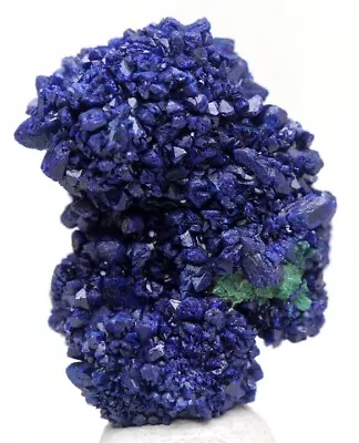 AZURITE MALACHITE DEEP BLUE Specimen Crystal Cluster Mineral Gemmy UTAH • $59.99