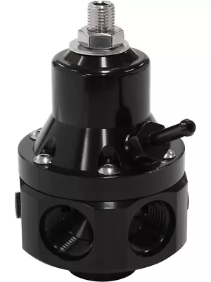 Aeroflow 2000HP EFI Fuel Pressure Regulator 4 Port -8ORB E85 (AF66-2060BLK) • $221.80