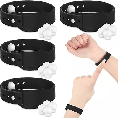 4 Pcs Motion Sickness Bracelets Bands Sickness Adult Adjustable Acupressure Wris • $15.79