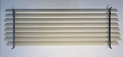 VW Volkswagen Bus Rear Window Venetian Blinds Fixed Slats Ivory 1968-1979 • $130