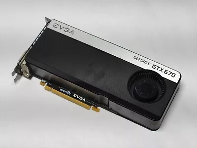 EVGA Nvidia GTX 670 4GB GDDR5 Graphics Video Card GPU 04G-P4-2673-KR • $41.99