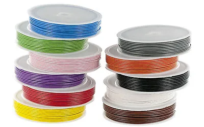 1/0.6mm Single Strand Equipment /Hook Up Wire 10m Spools Various Colours • £3.09