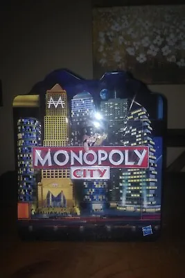 MONOPOLY CITY Metal TIN Box Edition Board Game 2008 • $10