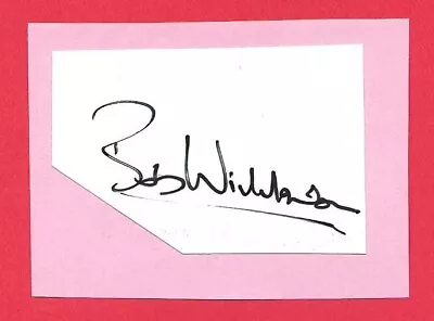 £5.25 • Buy Bob Widdowson Sheffield United Fc 1959-1968 Ex Portsmouth Original Autograph