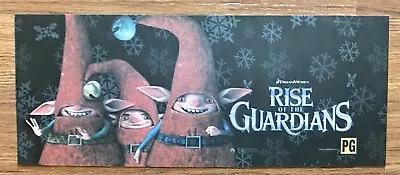 💥 Rise Of The Guardians (2012) - Movie Theater Poster Mylar MEDIUM 5x13 • $9.99
