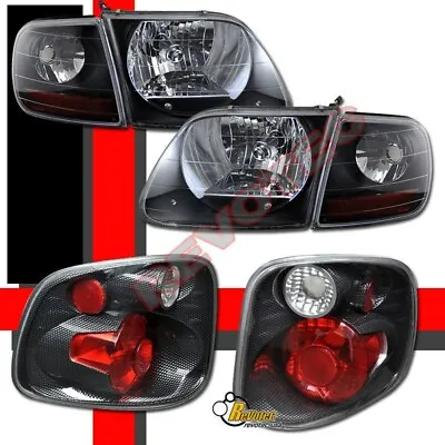 01 02 03 Ford F150 SVT Supercrew Harley Davidson Pickup Headlights + Tail Lights • $143.95