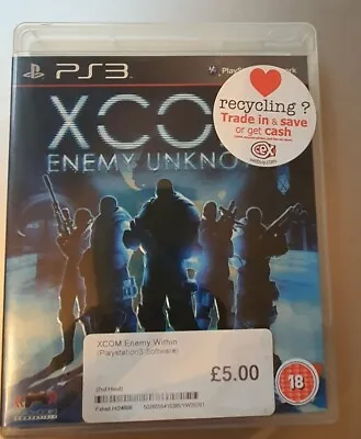 XCOM Enemy Unknown -  PS3 Playstation 3  • £4.75