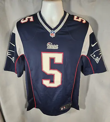 Nike Tim Tebow #5 New England Patriots Jersey Men’s Small NFL On Field • $49.95