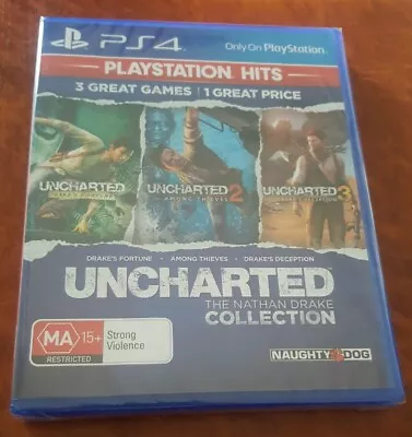 PlayStation 4: Uncharted The Nathan Drake Collection (New/Sealed) [Free Postage] • $34.95