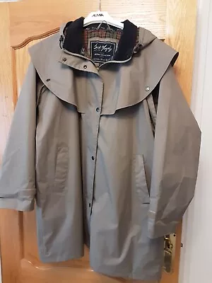 Ladies Jack Murphy Heritage Size 18 Mid Length Rain Jacket • £25
