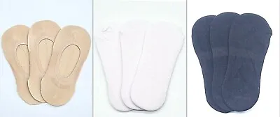 Mens Womens Invisible Trainer Socks Footsies No Shoe Show Liner Sock Ladies Thin • £4.95