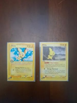 Pokémon TCG Pichu 58/165 E-reader & Pichu 20/100 E-reader • $10