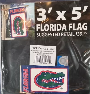 Florida Gators 3 X 5 Collectable Banner Flag Double Sided • $14.99