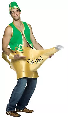 Adult Humor Genie In The Lamp Rub Me Funny Costume Gc6085 • $56.40