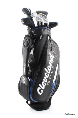 $1049 • Buy New Cleveland 2022 Mens Golf Package 10 Piece Steel Stiff Flex J1339