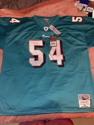 Authentic Mitchell & Ness Legacy Zach Thomas 2006 Miami Dolphins NFL Jersey 3XL • $111.60