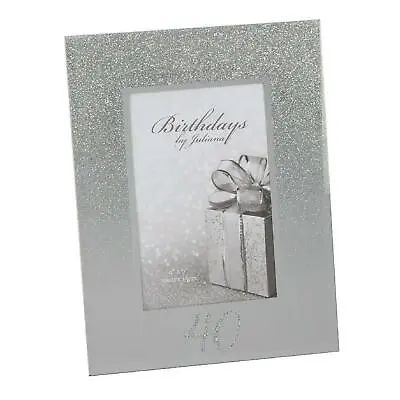 £8.16 • Buy Birthdays Photo Frame Glitter Mirror Design Freestanding Picture 4x6 18th-80th