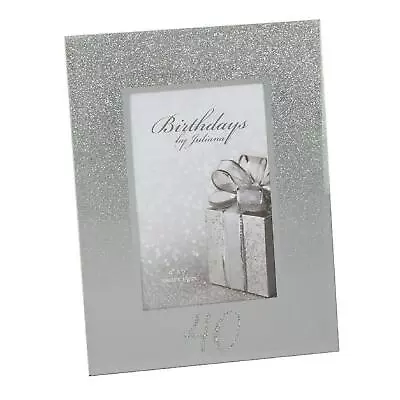 £8.16 • Buy Birthdays Photo Frame Glitter Mirror Design Freestanding Picture 4x6 18th-80th