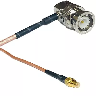 RG316 BNC MALE ANGLE To SMC MALE RF Cable Rapid-SHIP LOT • $11.99