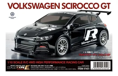 Tamiya Volkswagen Scirocco GT 1/10 4WD Electric Touring Car Kit (TT-01E) • $169.99