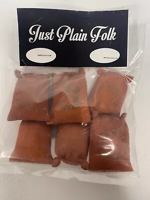 Just Plain Folk # 0531 G Scale Train Figure  Dirty Sacks (6 Pieces)  NEW • $9.95