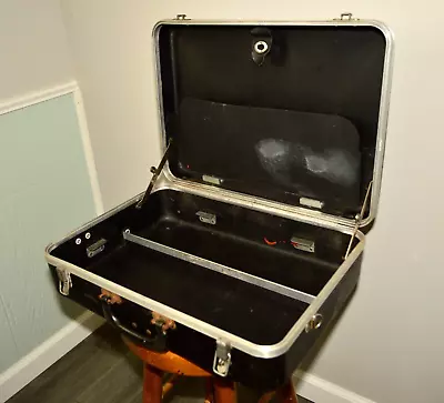 Vintage Bell Systems Hard Leather Lineman Briefcase Toolbox Luggage • $25