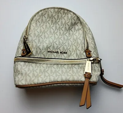 Michael Kors MK Signature Mini Backpack (Missing Straps) • $39.99