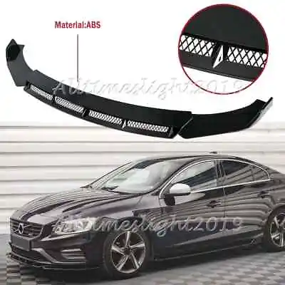 For Volvo S40 S60 S70 S80 Gloss Black Front Bumper Lip Spoiler Splitter Body Kit • $55.95