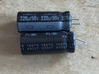 220uF 50V (220 Microfarads 50Volt) Capacitor • $3