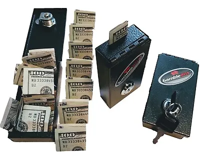 Casino Cash Pocket Lock Box Poker Gambling Roulette Let It Ride Tricks Secrets • $22.95
