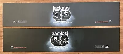 📽 Jackass 3D (2010) - Double-Sided - Movie Theater Mylar / Poster 5x25 • $12.99