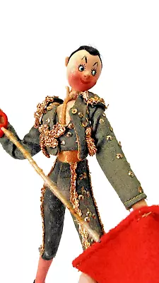 Spanish Matador Doll Roland Klumpe Stockinette Character Collector DOLL  7  • $23