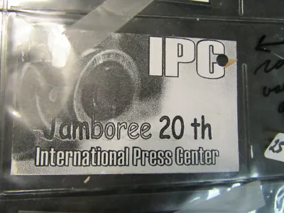 2003 World Jamboree International Press Center Card        K2 • $24.95