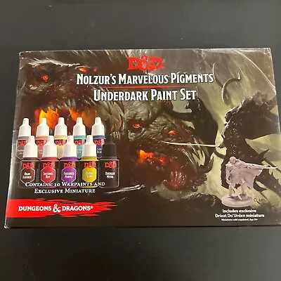 RETURNS The Army Painter D&D Underdark Paint Set For Miniature Painting 75004 • $22.24