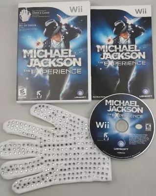 Michael Jackson: The Experience (Nintendo Wii 2010) CIB With Glove - Tested • $29.04