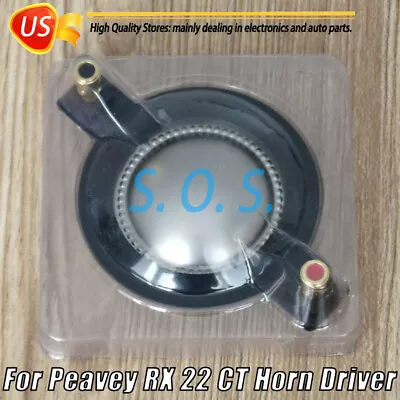 For Peavey RX 22 CT Horn Driver Replacement Diaphragm 8 Ohm 2.0  Voice Coil • $45.21