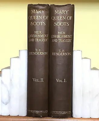 £65 • Buy Mary Queen Of Scots Her Invironment And Tragedy-T F Henderson-compl 2 Vols Set