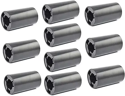10PCS AA To C Size Battery Adapter Case AA To C Size Spacers 10 Pack Black NEW • $13.24