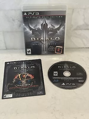 Diablo III: Reaper Of Souls - Ultimate Evil Edition (Sony PS3 2014) Complete • $10