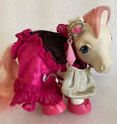 “Scarlet Sensation” My Little Pony Wear G1 - Dress Shoes Purse 1 Earring.  • $5