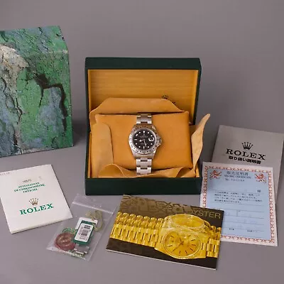 ROLEX EXPLORER II 16570 Stainless Steel GMT Complete Set  SWISS ONLY   40mm • $6700