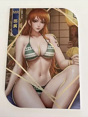 Nami One Piece MR MR-10 Summer Sweetheart Goddess Story Anime Card • $8.99