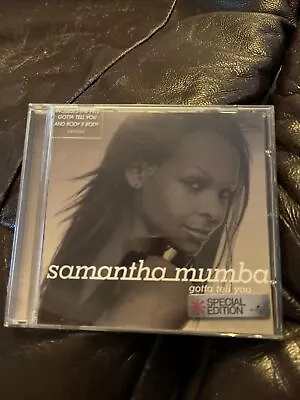 Samantha Mumba - Gotta Tell You [ECD] (CD 2000) Special Edition • £1.50