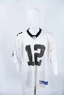 New Orleans Saints Marques Colston #12 White Reebok '07 NFL Equipment Jersey XXL • $36