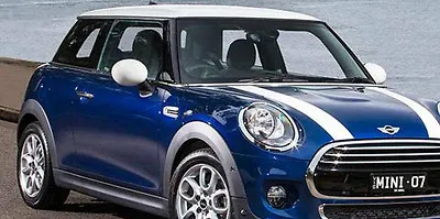 Fits Mini Cooper Hood Stripe Decals - Right And Left Side.  Choose Color • $25.95