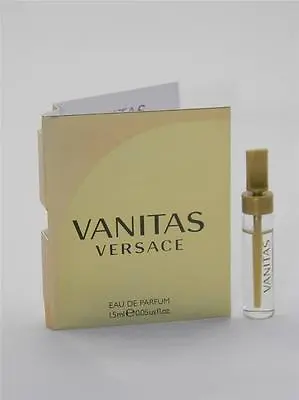  Versace Vanitas Eau De Parfum EDP Vial Sample 15ml 0.05 Fl Oz • $7.95