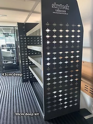 310mm/430mm Deep Universal Van Shelving Van Racking Cargo Storage System • $504