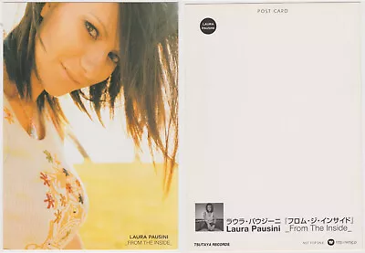 Laura Pausini - Promo Postcard From The Inside JAPAN Japan • £15.41